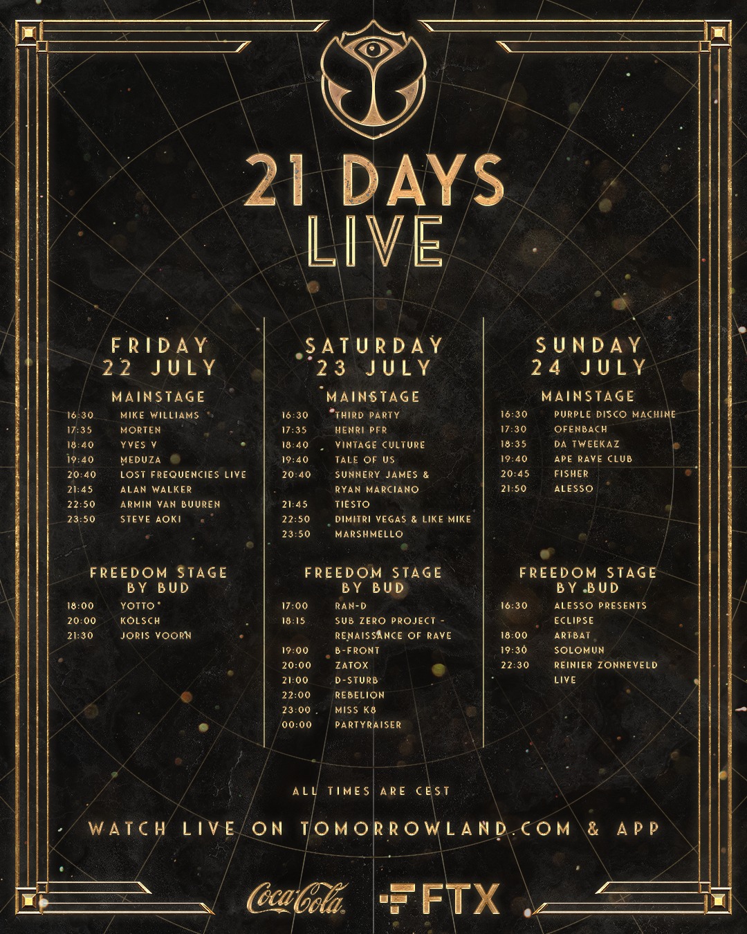 Dimitri Vegas & Like Mike - Live at Tomorrowland 2022 (Weekend 2)-STREAM-23-07-2022-J4F