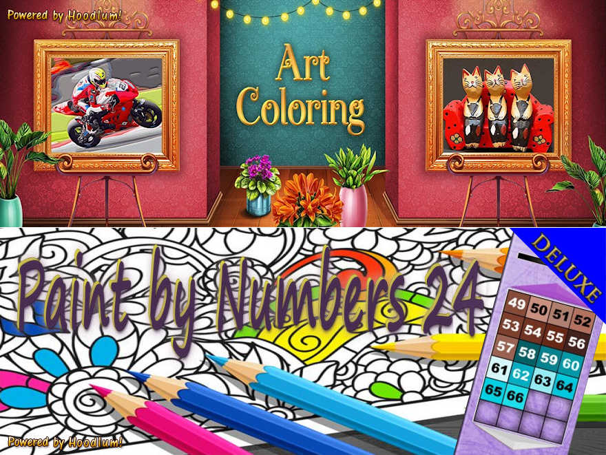 Art Coloring (paint by number game) - NL