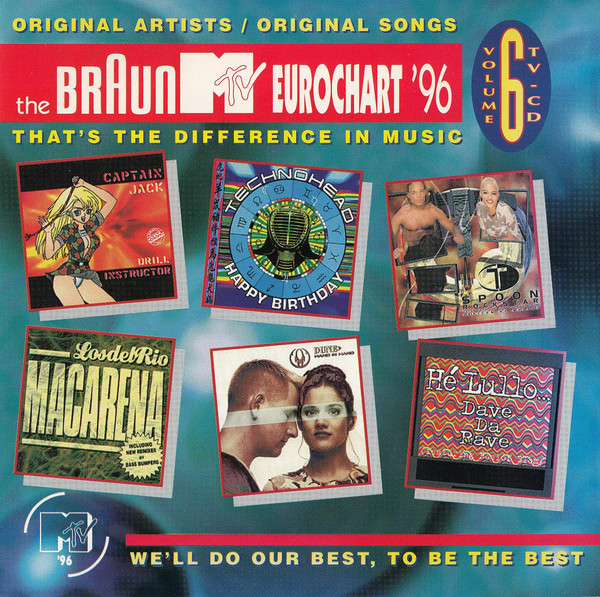 The Braun MTV Eurochart 1996 volume 6 (1996) wav+mp3
