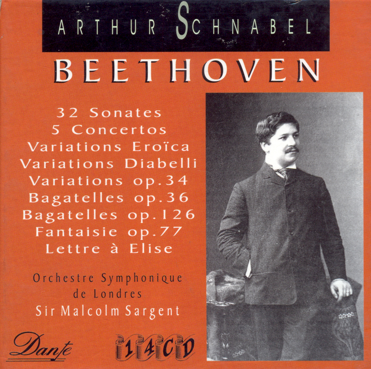 Schnabel Plays Beethoven 14cd
