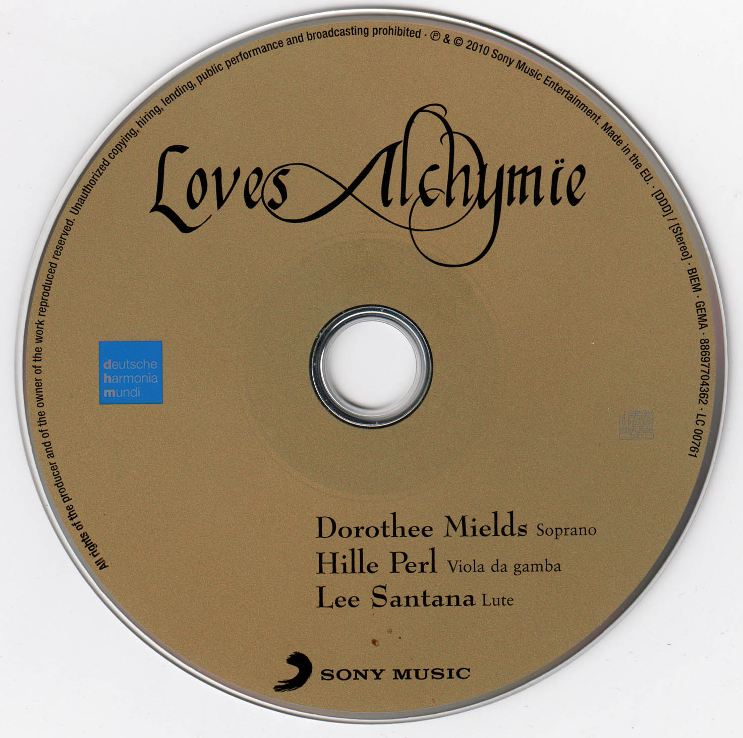Dowland et al. - Loves Alchymie - Dorothee Mields, soprano; Hille Perl, viola da gamba