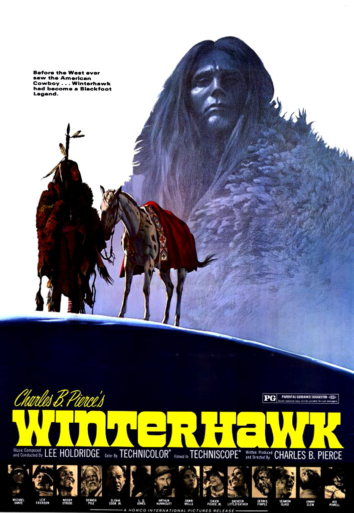 WINTERHAWK (1975) western dvd