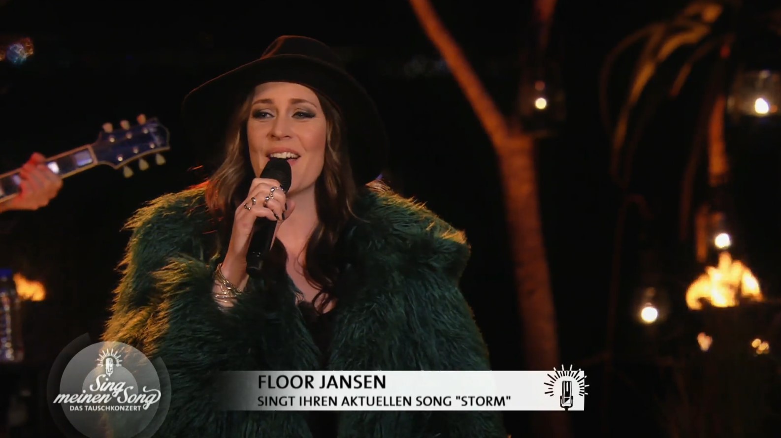 Floor Jansen zing 'Storm' in Sing meinen Song