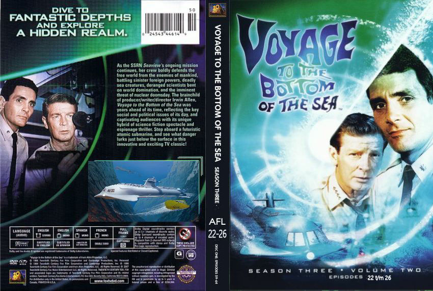 Voyage To The Bottom Of The Sea (1964-1968) Seizoen 3 Afl 22 t/m 26 finale
