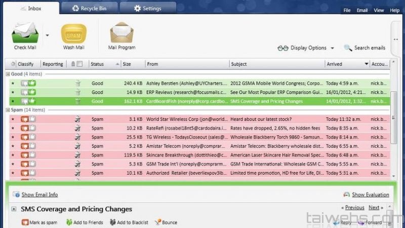 Firetrust MailWasher Pro 7.12.154