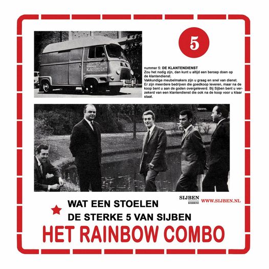 Het Rainbow Combo - Wat een Stoelen