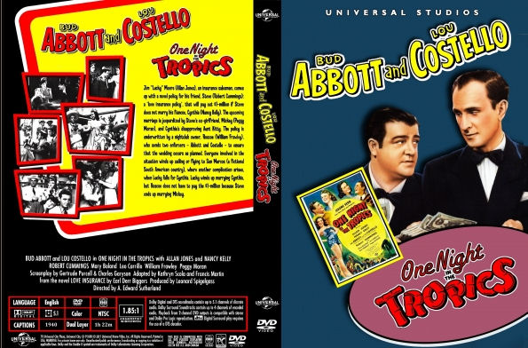 Abbott and Costello One Night In the Tropics 1940