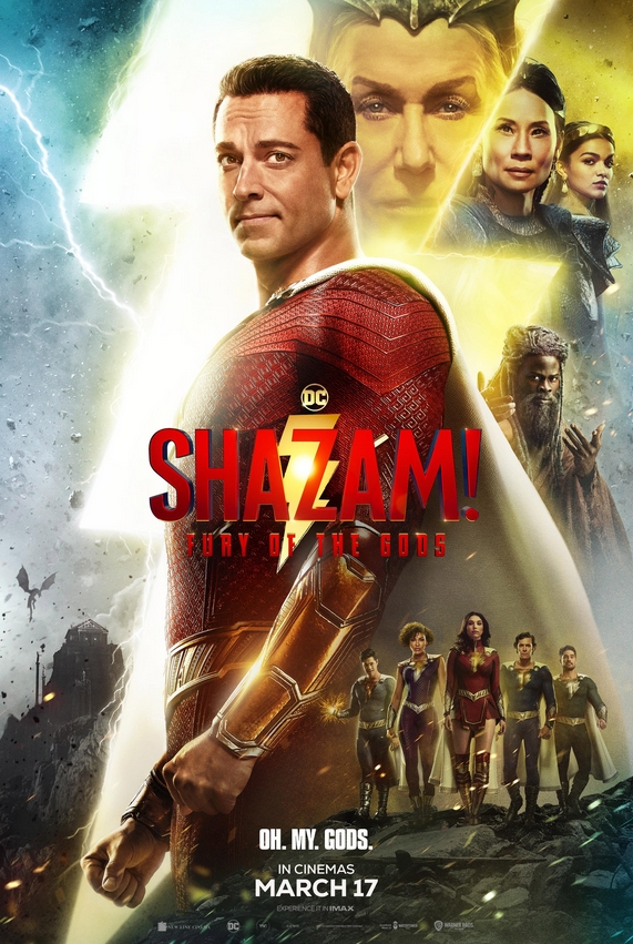 Shazam! Fury of the Gods 2023 JFC 3D blu-ray