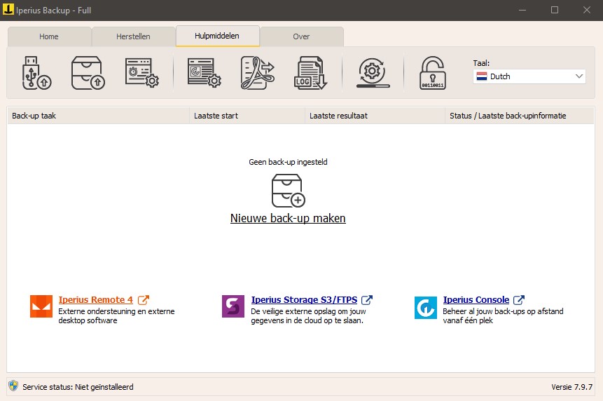 Update en full install Iperius Backup Full 7.9.7.1 Multilingual