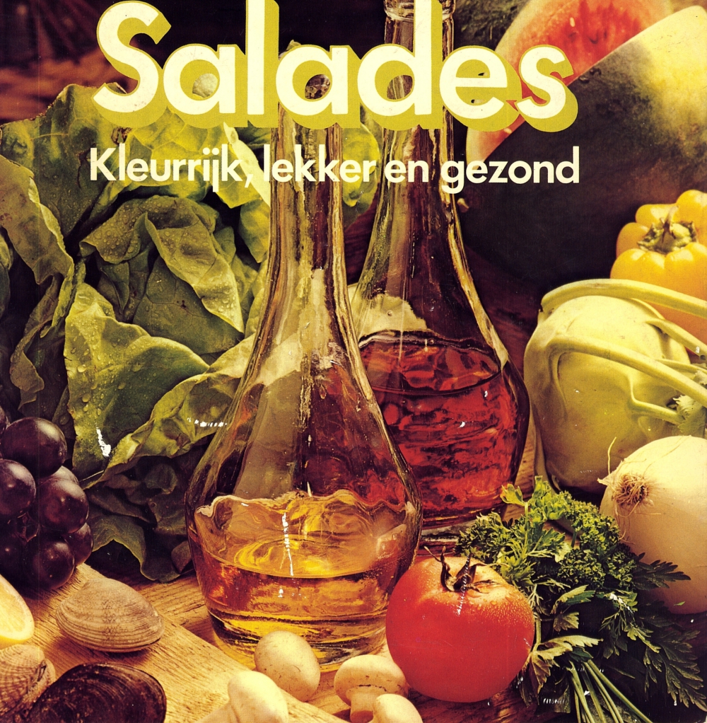 Salades kleurrijk en gezond - bruna 1980