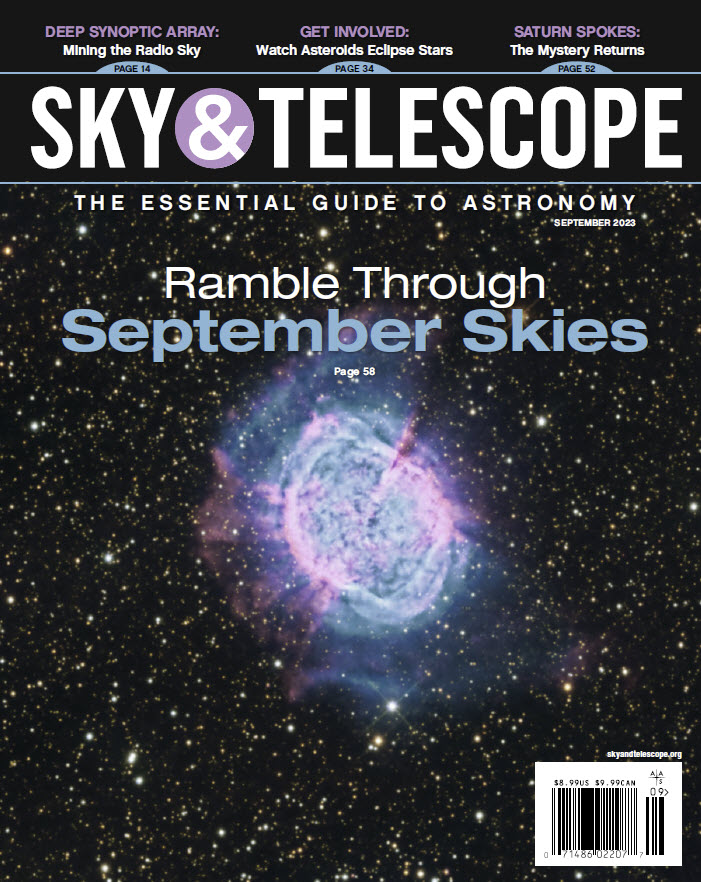 Sky & Telescope September 2023