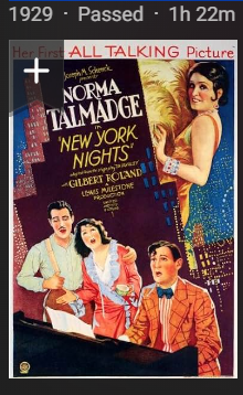 New York Nights 1929 DVDRip XviD S-J-K-NLsubs