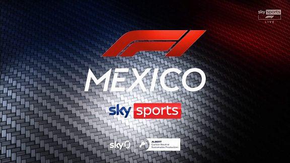 Sky Sports Formule 1 - 2023 Race 20 - Mexico - Race - 1080p