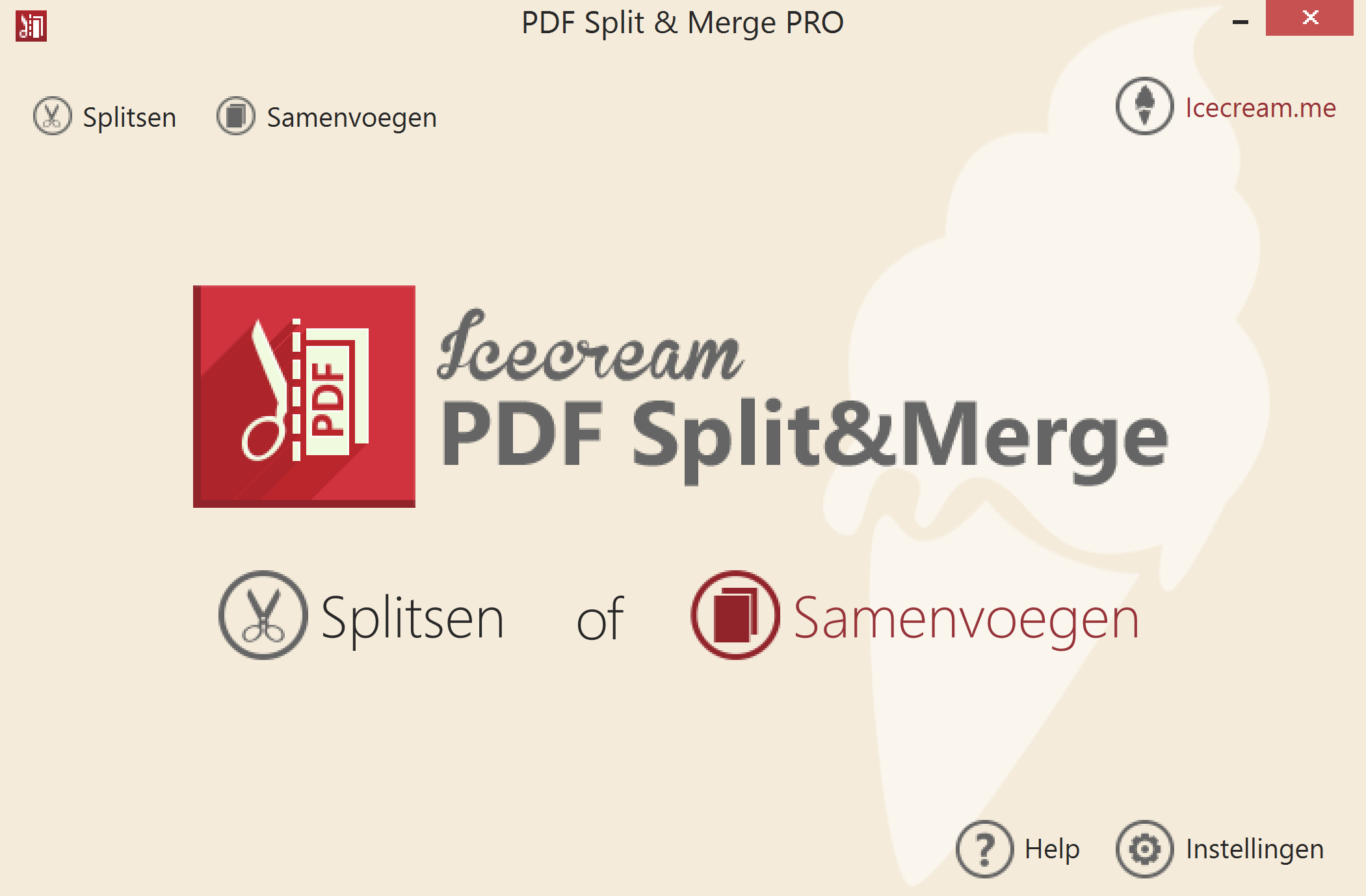 Icecream PDF Split and Merge Pro 3.46 (Nederlands)