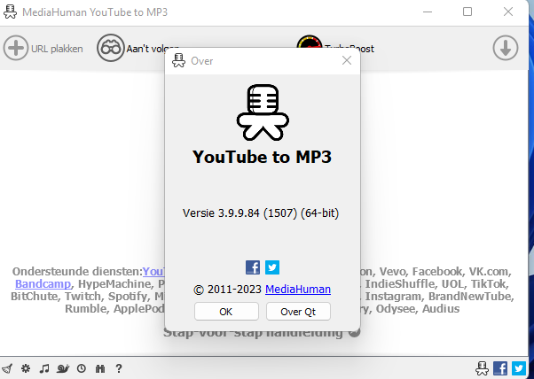 MediaHuman YouTube naar MP3 Converter 3.9.9.84