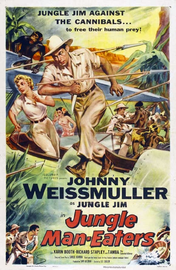 Johnny Weissmuller Jungle Man-Eaters