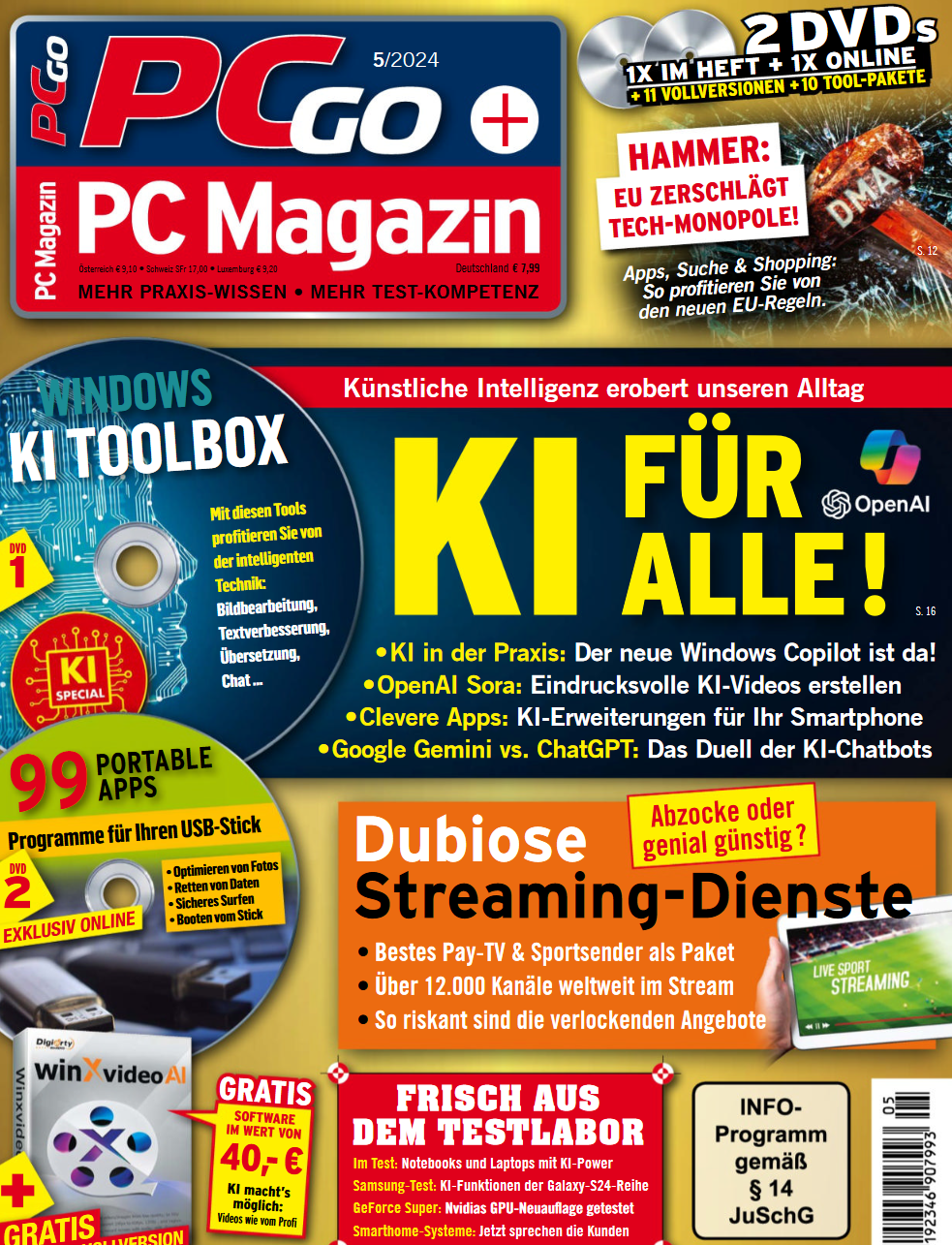 Mix van kranten-tijdschriften Duitstalig