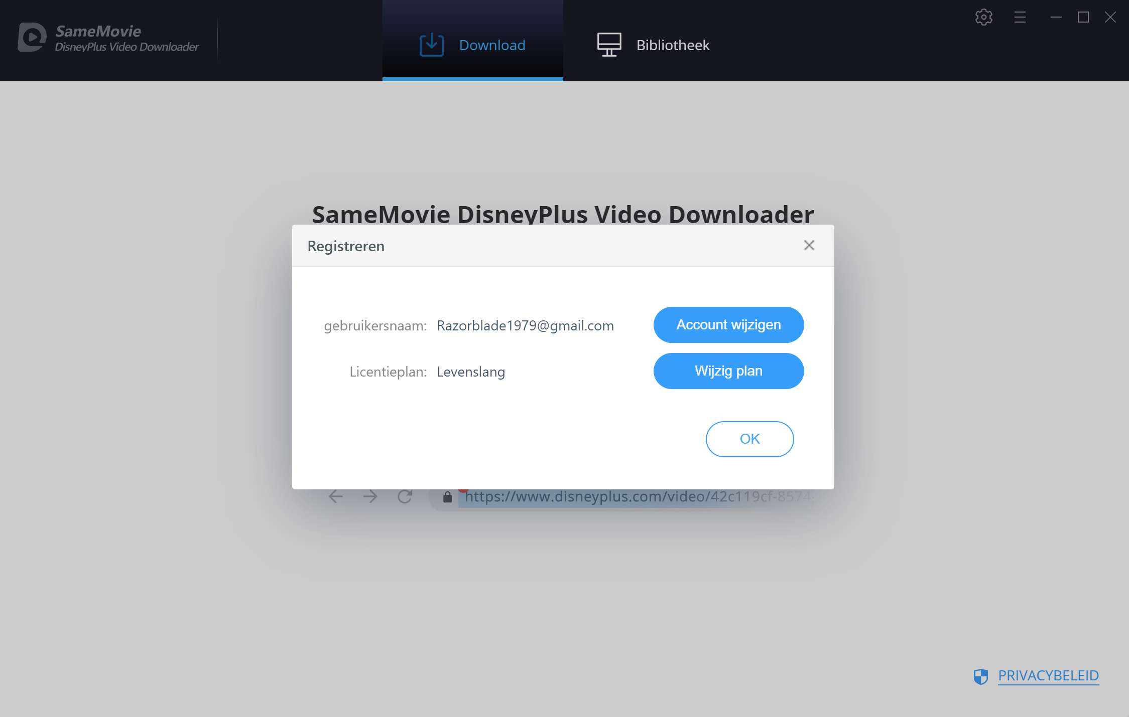 SameMovie Disney Plus Video Downloader 1.1.2 Nederlands (--Updated Fix--)