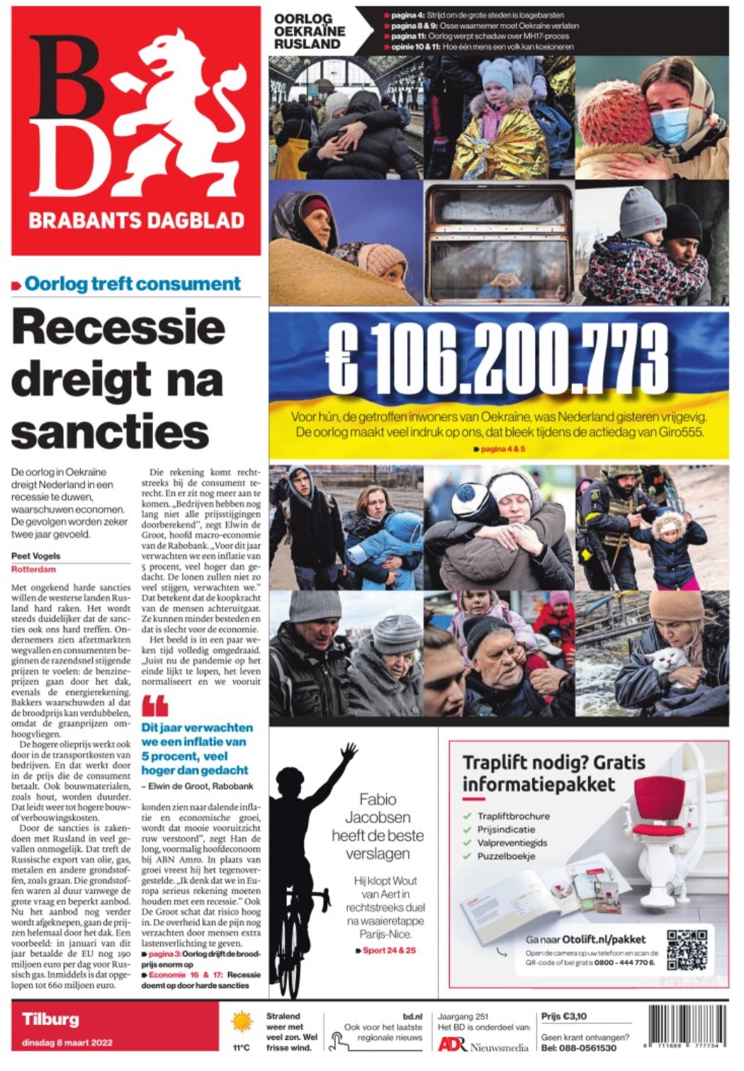 Brabants Dagblad editie Tilburg