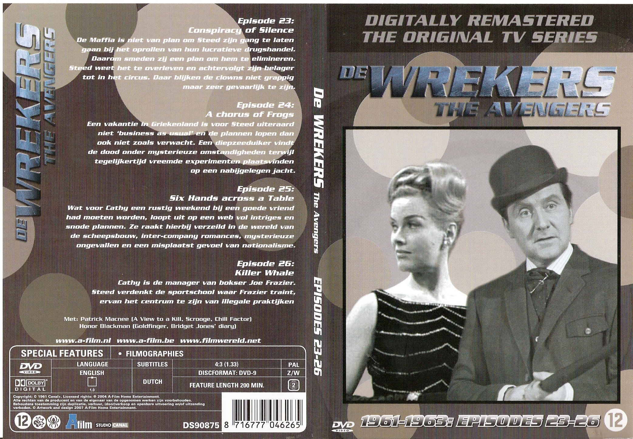 De Wrekers (The Avengers) 1961-1963 DVD 7 Finale
