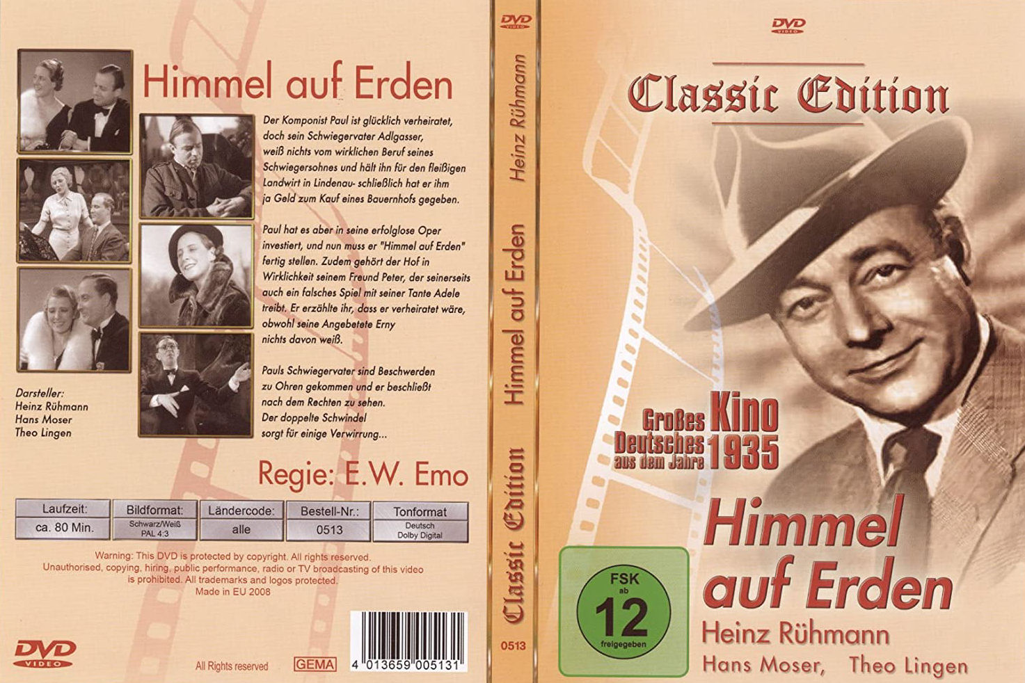 Der Himmel Auf Erden (1935) Heinz Rühmann