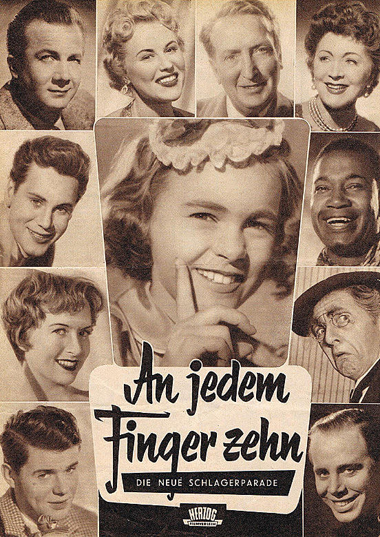 An jedem Finger zehn Conny Froboess 1954