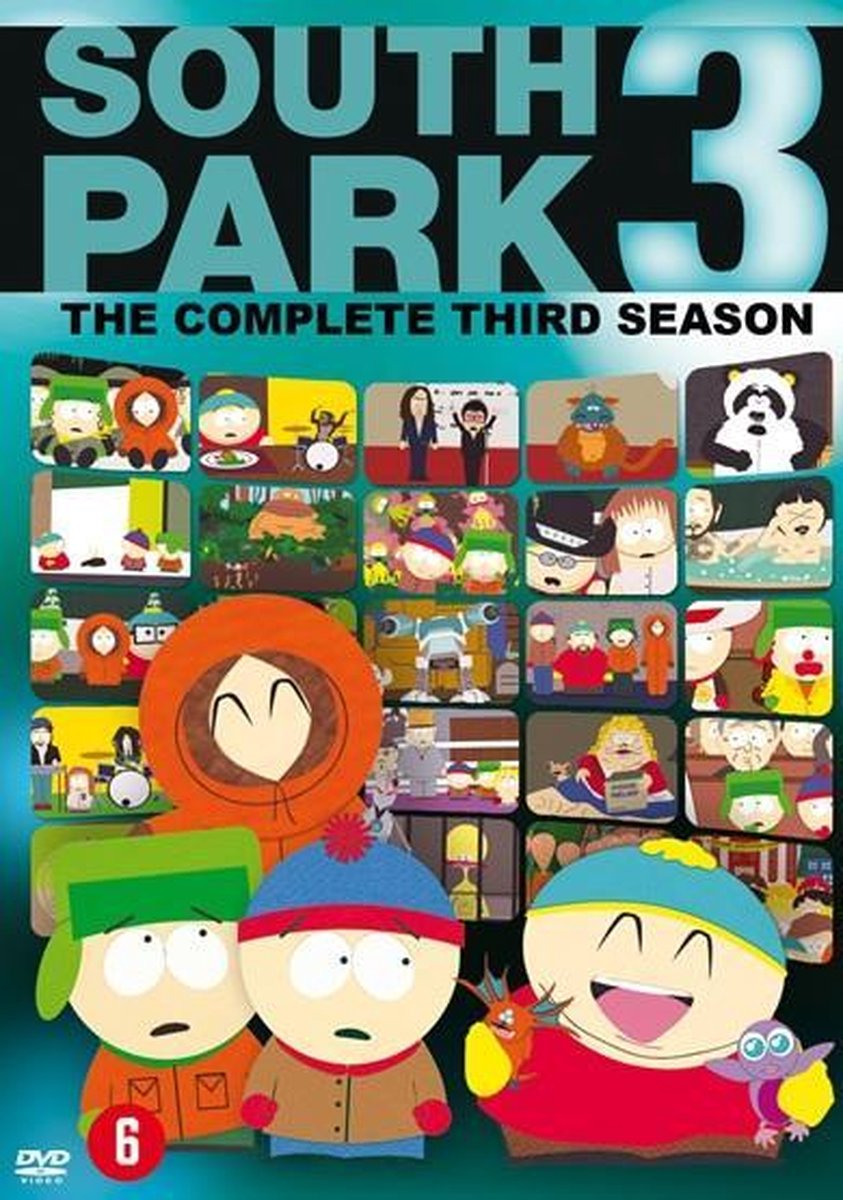South Park - Seizoen 3 (3DVD)