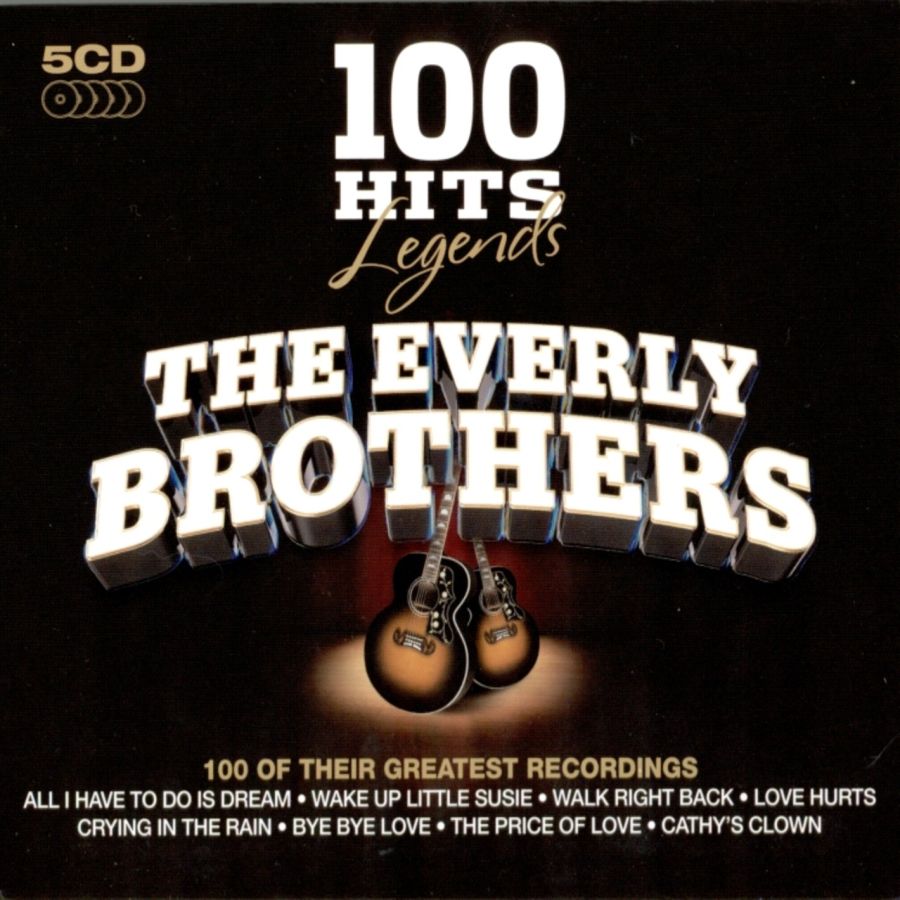 100 Hits Legends The Everly Brothers 5-CD