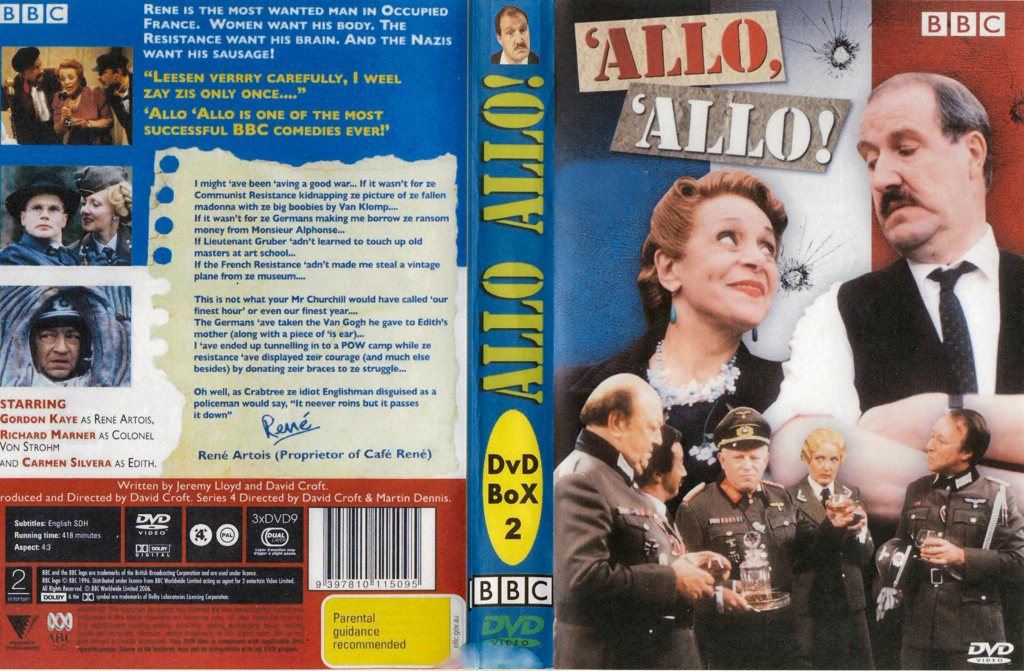 'Allo 'Allo! (1984-1992) `Dvd 9 van 17
