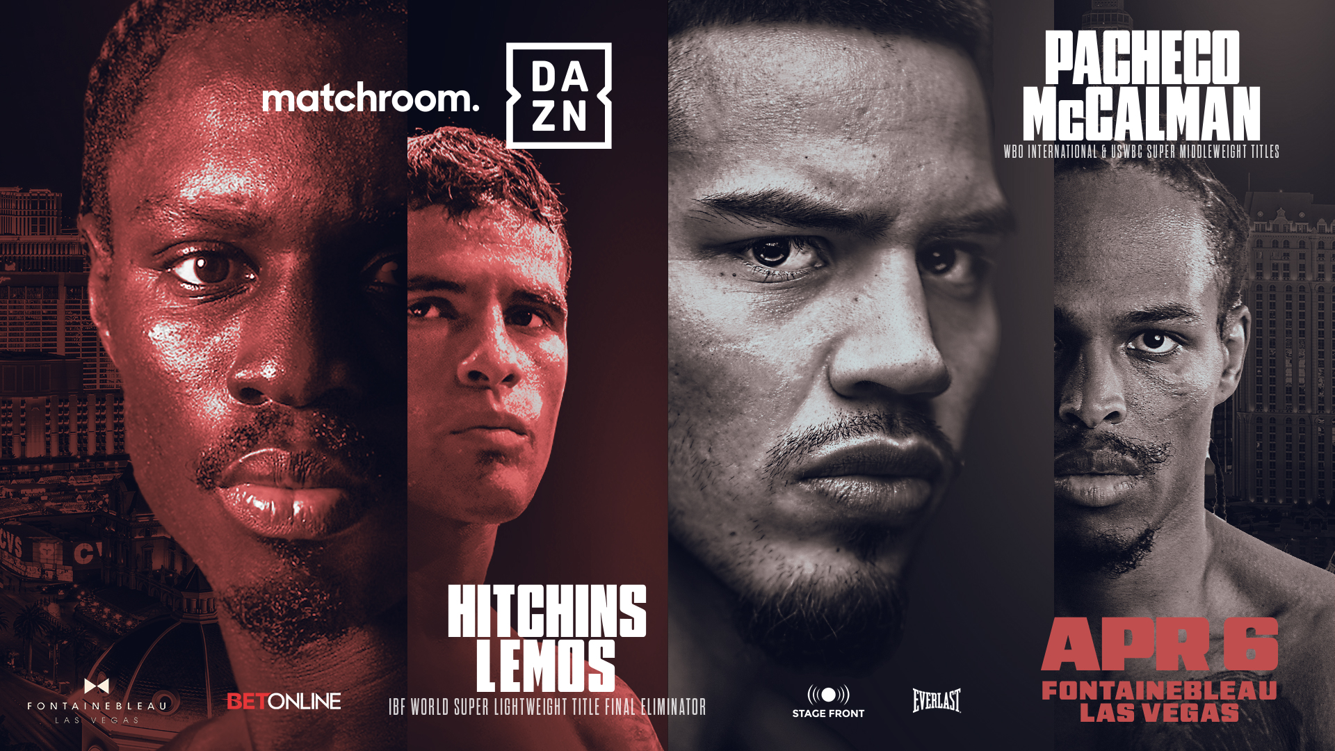 DAZN Boxing Hitchins vs. Lemos & Pacheco vs. McCalman: 2024-04-06