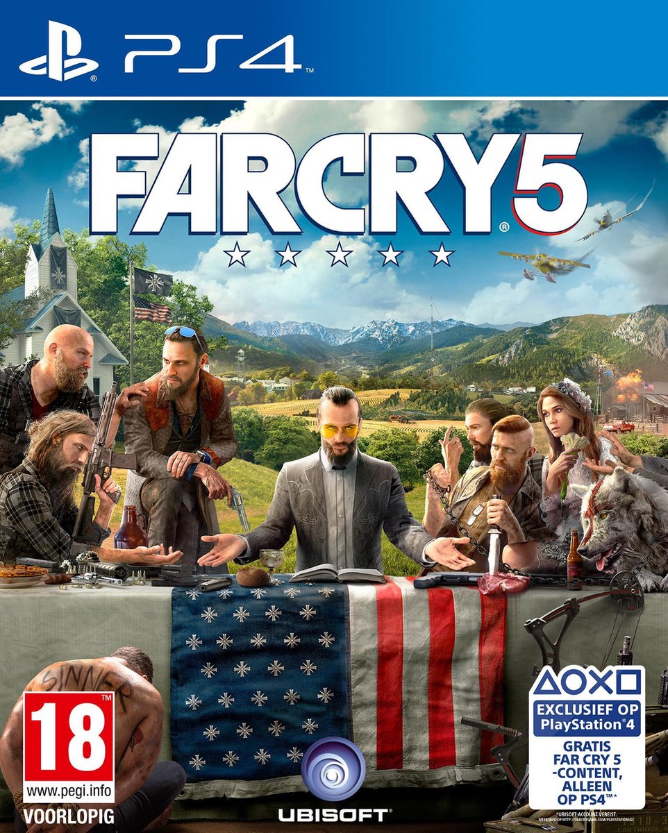 Far Cry 5 V1.00 + Patch V1.16 (FAKEPKG) PS4 (CUSA05847)