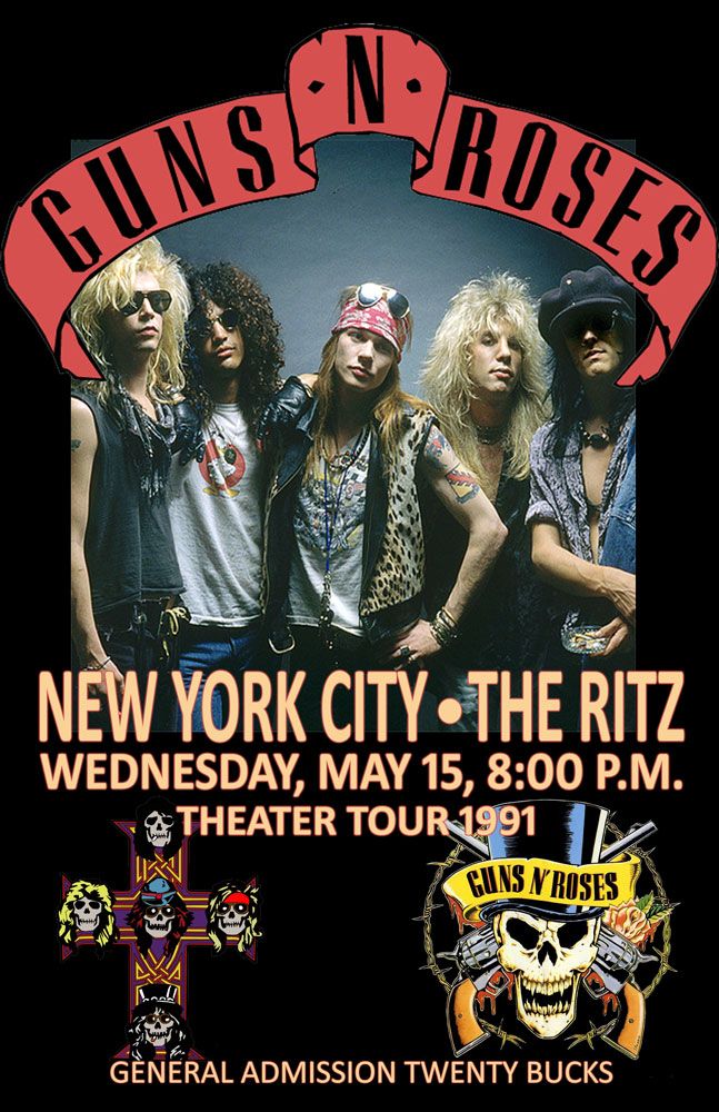 Guns N' Roses - Live In New York, Ritz Theatre 1991 (2022) BDR 1080 x264 TrueHD 7 1 Atmos