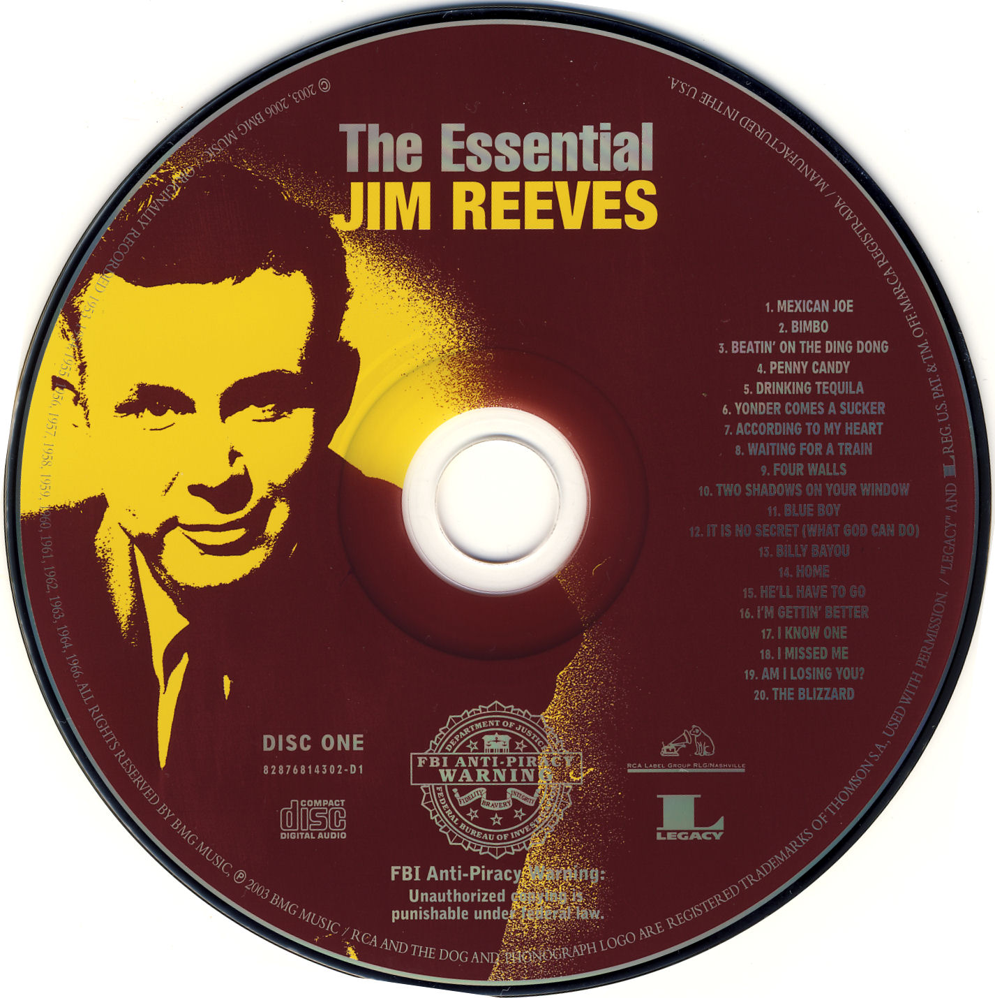 Jim Reeves - The Essential Jim Reeves 2cd