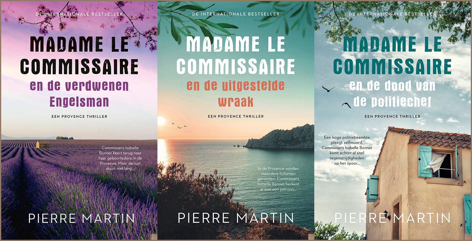 Pierre Martin - Madame le Commissaire-serie (3 delen)