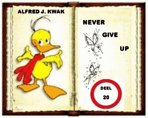 Alfred J. Kwak - Never Give Up - Deel 01 tm 20