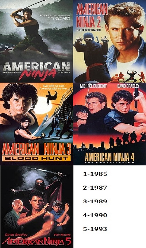 American ninja-the complete collection (1985/1993)