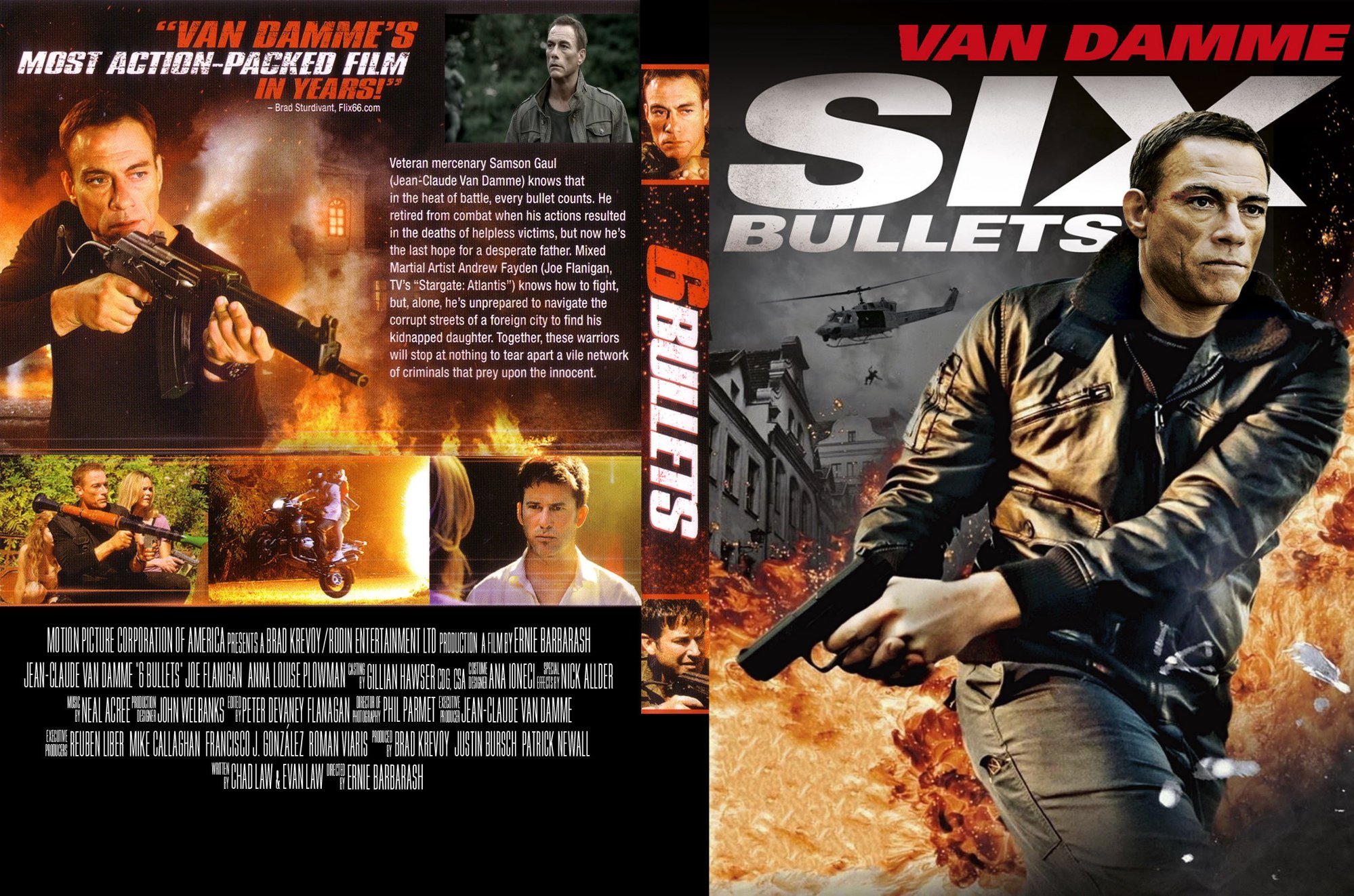 Jean Claude van Damme Collectie DvD 34 van 40 - Six Bullets