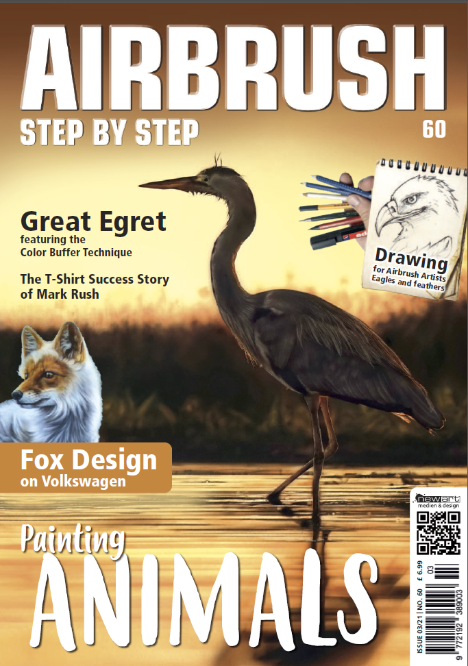 Airbrush Step by Step English Edition Issue 60-24 June 2021