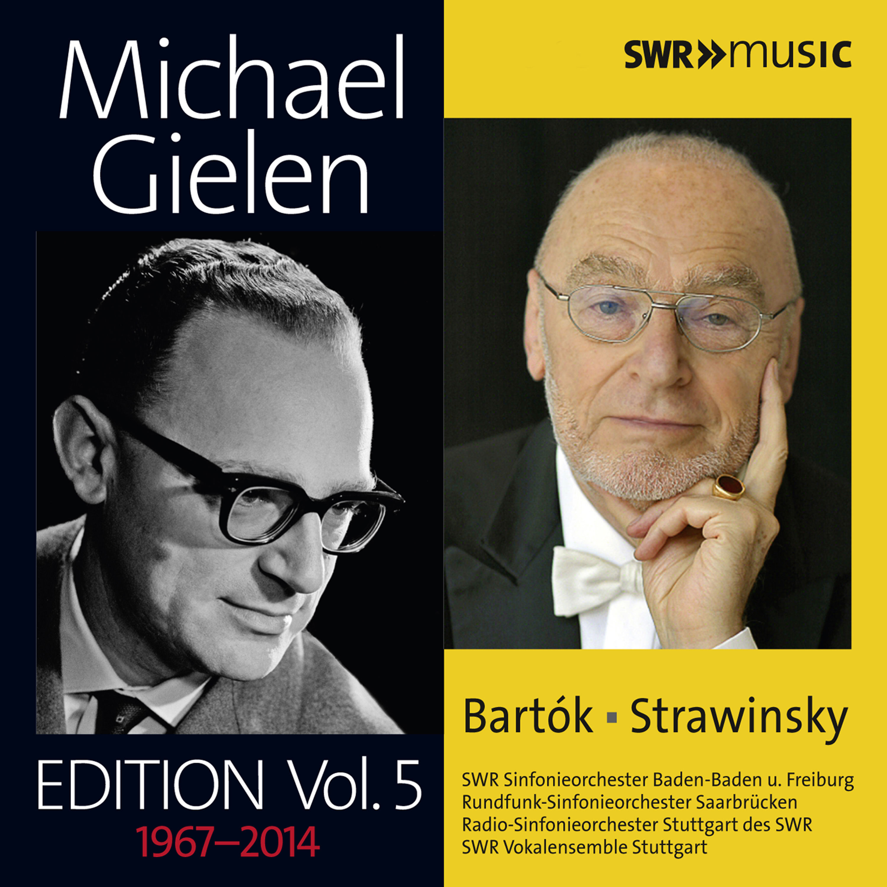 SWR Sinfonieorchester - Michael Gielen Edition Vol. 5 cd05 Bartok Strawinsky