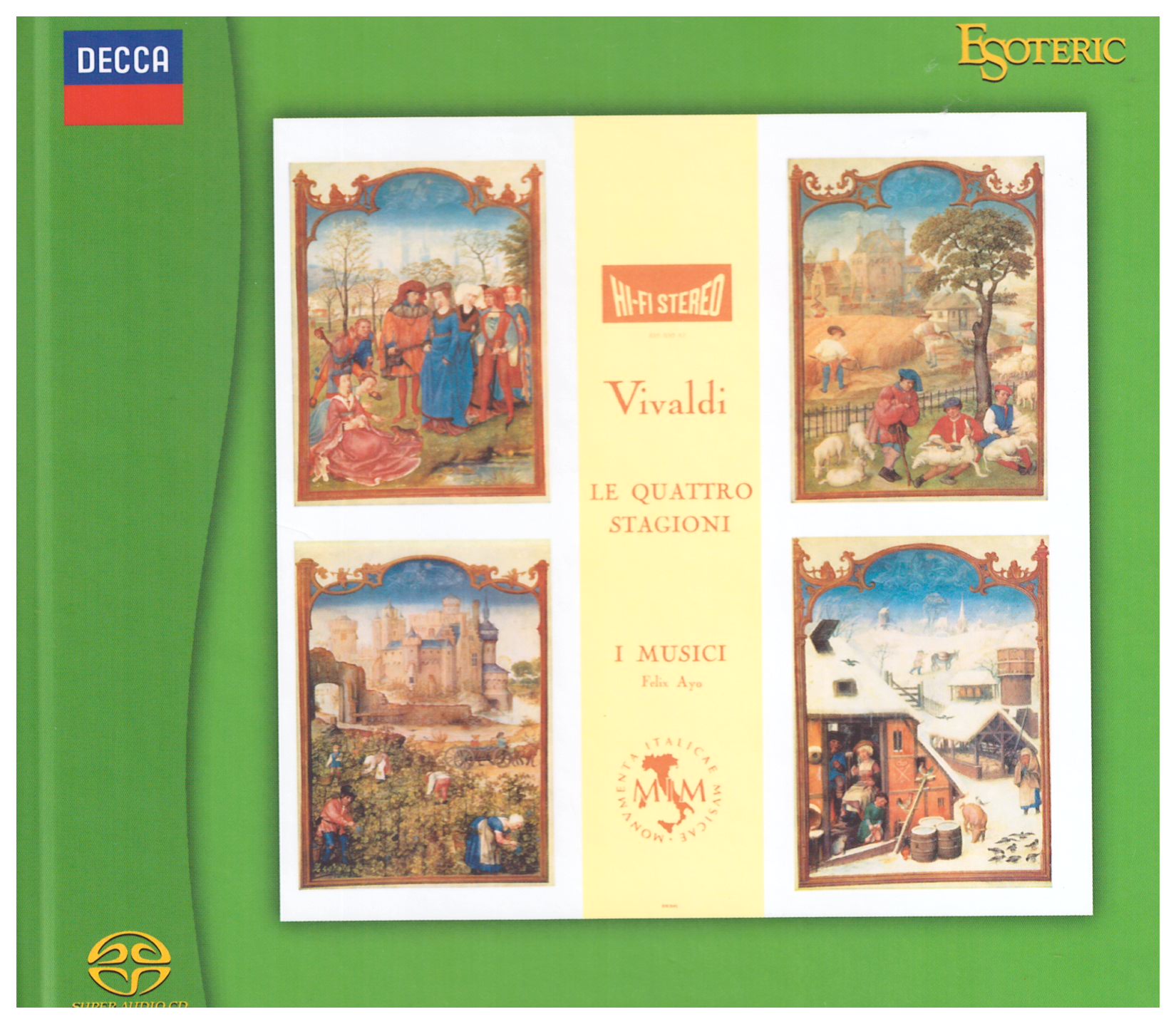 Vivaldi - Le Quattro Stagione - Ayo, I Musici 24-176.4