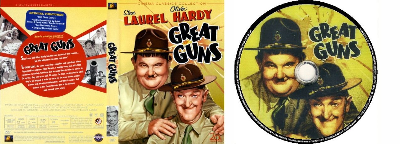 Stan Laurel & Oliver Hardy Great Guns 1941