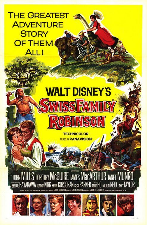 Swiss Family Robinson (1960) 1080p BluRay DDP2.0 x264 NL Sub