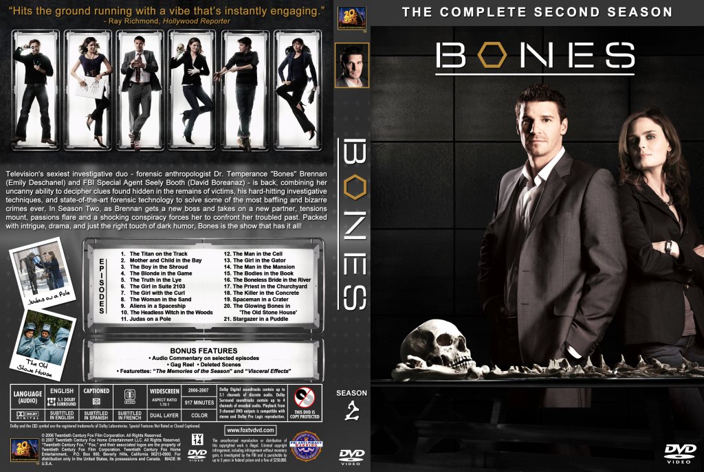 Bones Seizoen 2 - 1080p HEVC AMZN.WEB-DL DDP5.1 H.265 Retail NL Sub