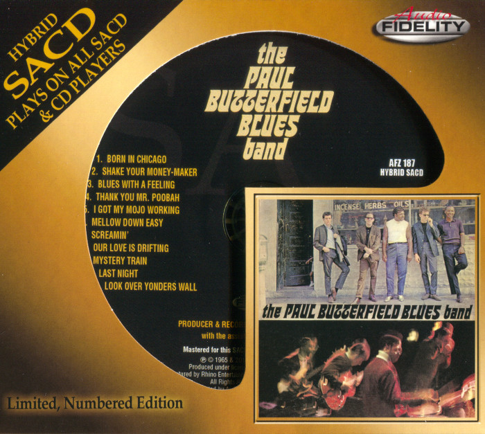 The Paul Butterfield Blues Band [2014 US Audio Fidelity AFZ 187 SACD] 24-88.2