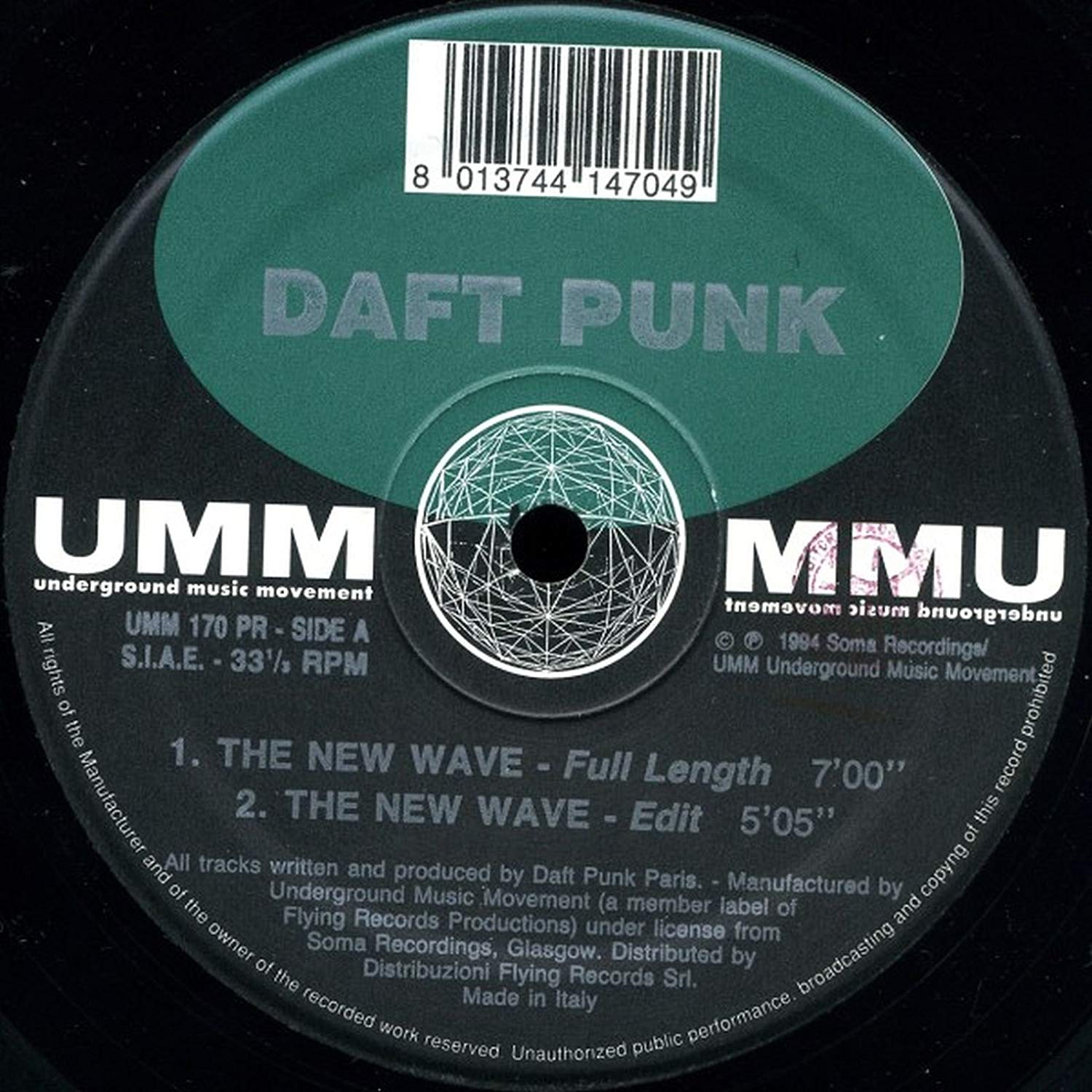 Daft Punk-The New Wave-(Vinyl)-(1994)-AOS