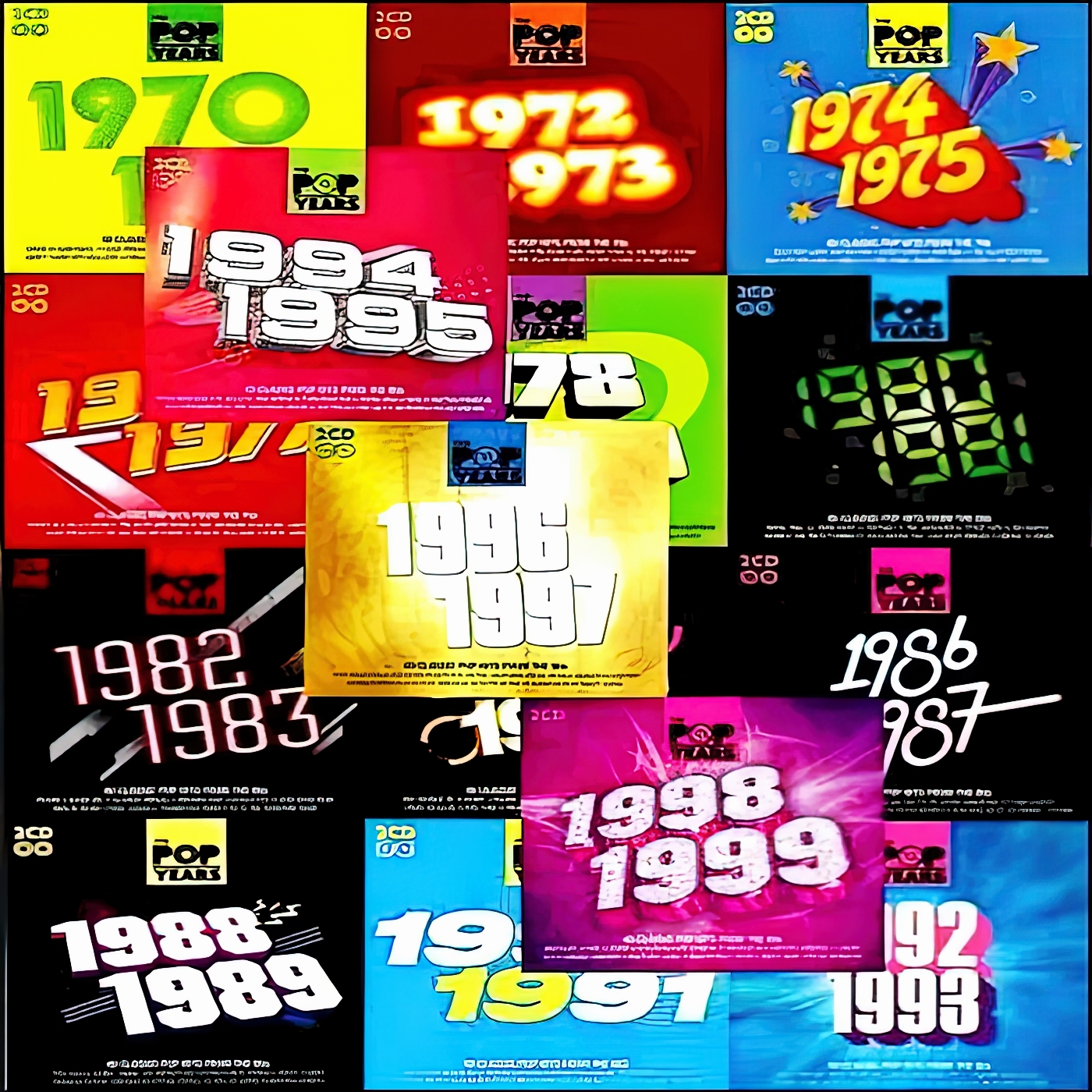 VA - The Pop Years 1970-1999 Complete Collection (2009) [FLAC]