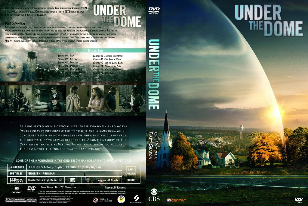 Under the Dome Seizoen 1 (2013-2015) DvD 4 Finale