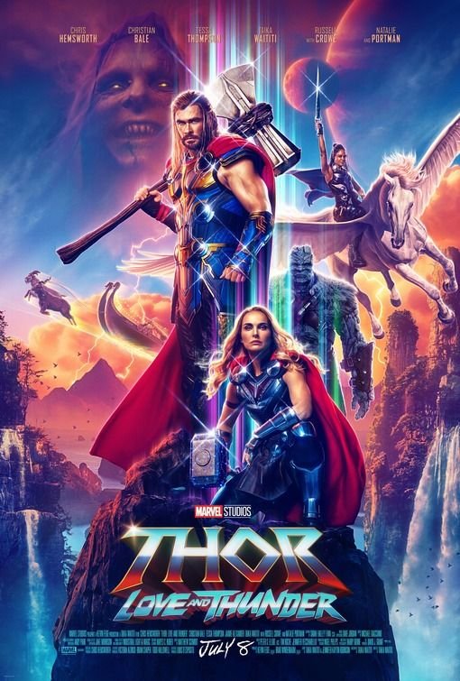 Thor Love and Thunder 2022 met hdr dolby vision
