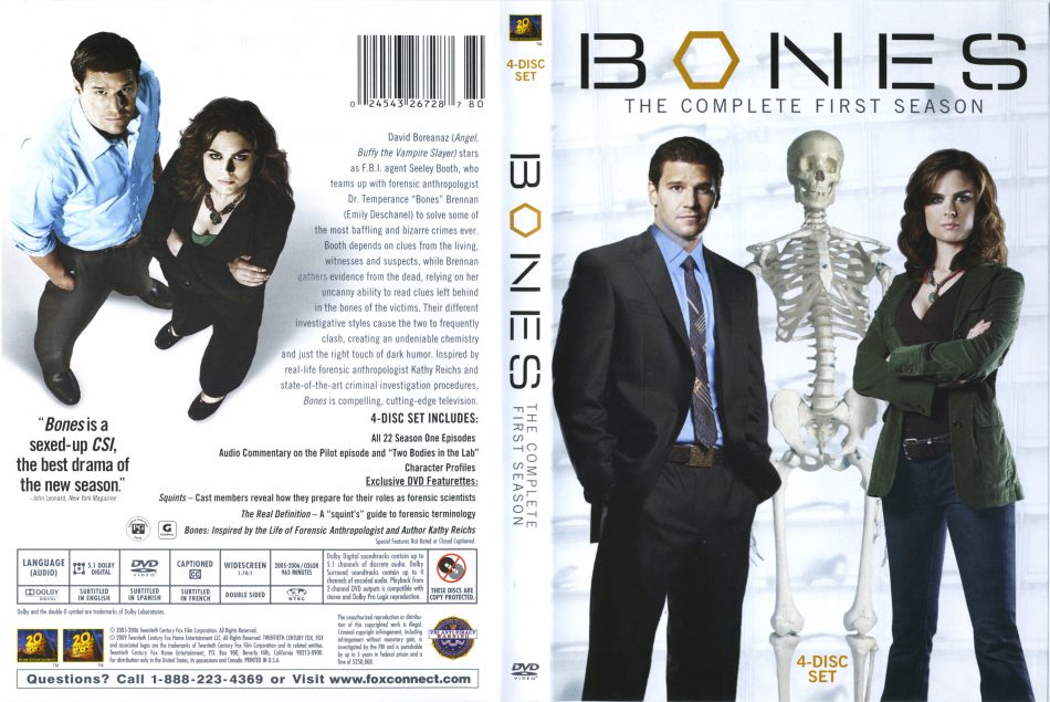 Bones Seizoen 1 - 1080p HEVC AMZN.WEB-DL DDP5.1 H.265 Retail NL Sub