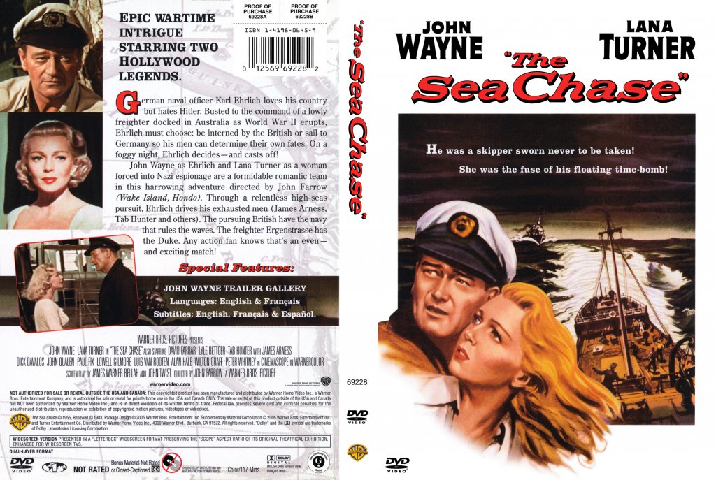 The sea chase 1955